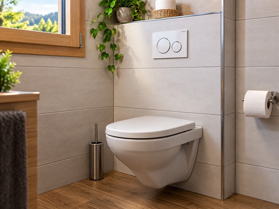 WC-Spülung mit Regenwasser
